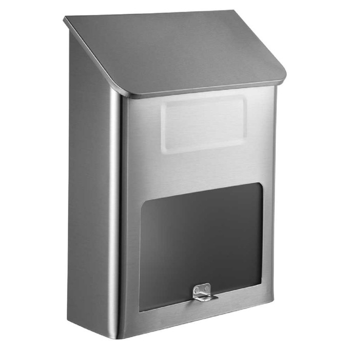 Metros Stainless Steel Mailbox  by Qualarc