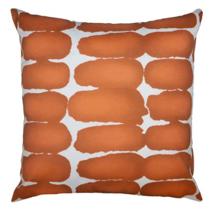 Yuma Orange Outdoor Pillow