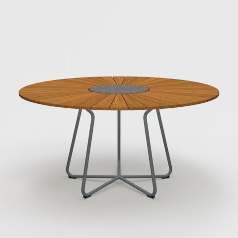 Circle Round 59" Bamboo Dining Table