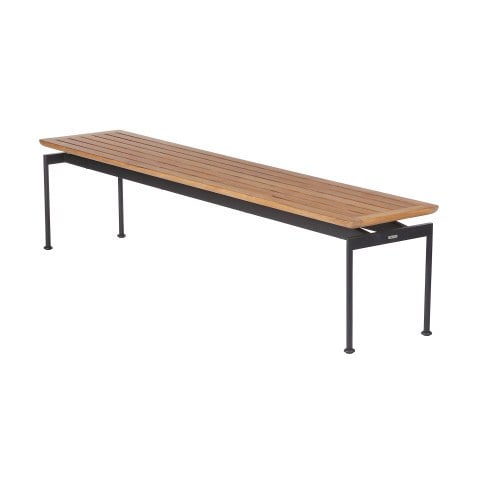 Barlow Tyrie Layout Teak and Stainless Steel Bench 200