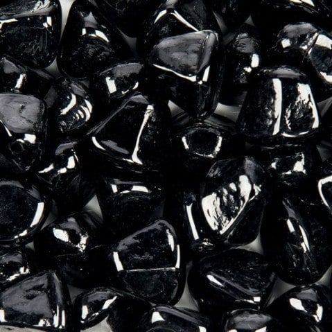 Woodard Diamond Fire Table Beads - Black Luster  by Woodard
