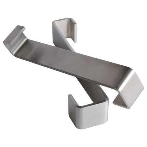 Barlow Tyrie Security Galvanized “S” bracket security fasteners