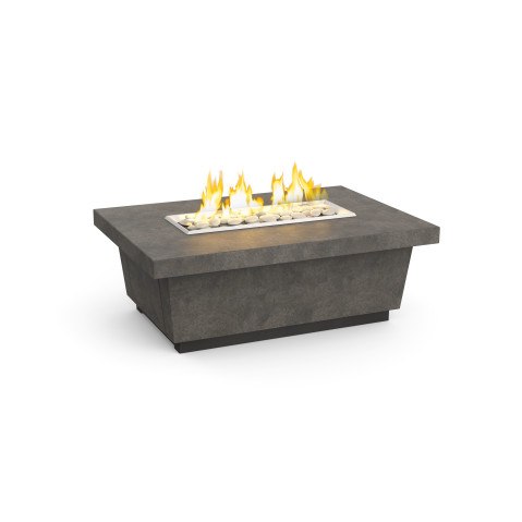 Contempo Textured Finish Fire Table - LP Select with Drawer