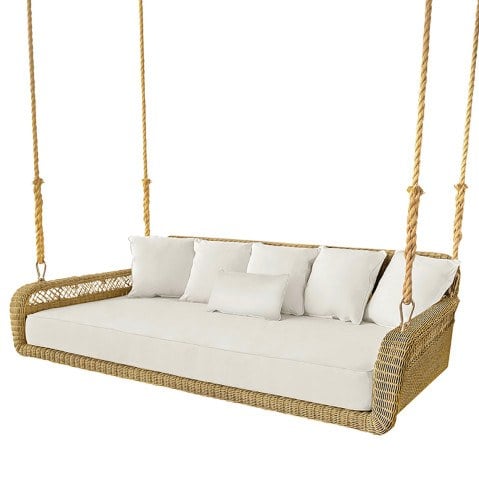 Kingsley Bate Amelia Hanging Daybed Frame and Slipcover Only  by Kingsley Bate