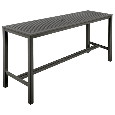 Barlow Tyrie Aura High Dining Aluminum Table 200  by Barlow Tyrie