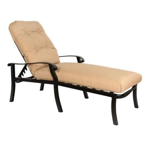 Woodard Cortland Aluminum Adjustable Chaise Lounge  by Woodard