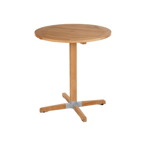 Barlow Tyrie Bermuda Teak Round High Dining Table  by Barlow Tyrie