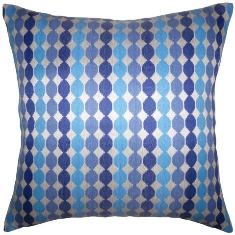 Mani Royal Outdoor Pillow  by Square Feathers