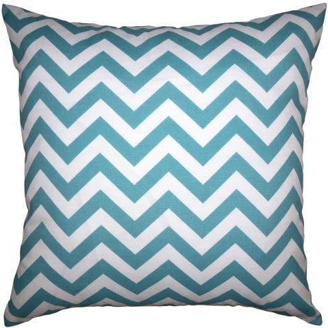 Nevis Ocean Outdoor Pillow  by Square Feathers