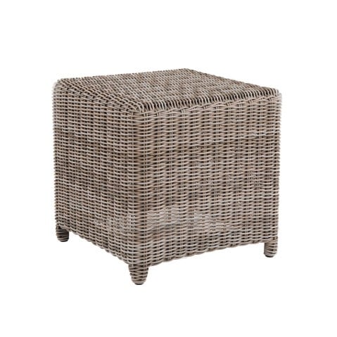 Sag Harbor Woven Square Side Table / Stool 
