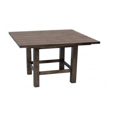 Woodard Augusta Woodlands Aluminum Square End Table   by Woodard