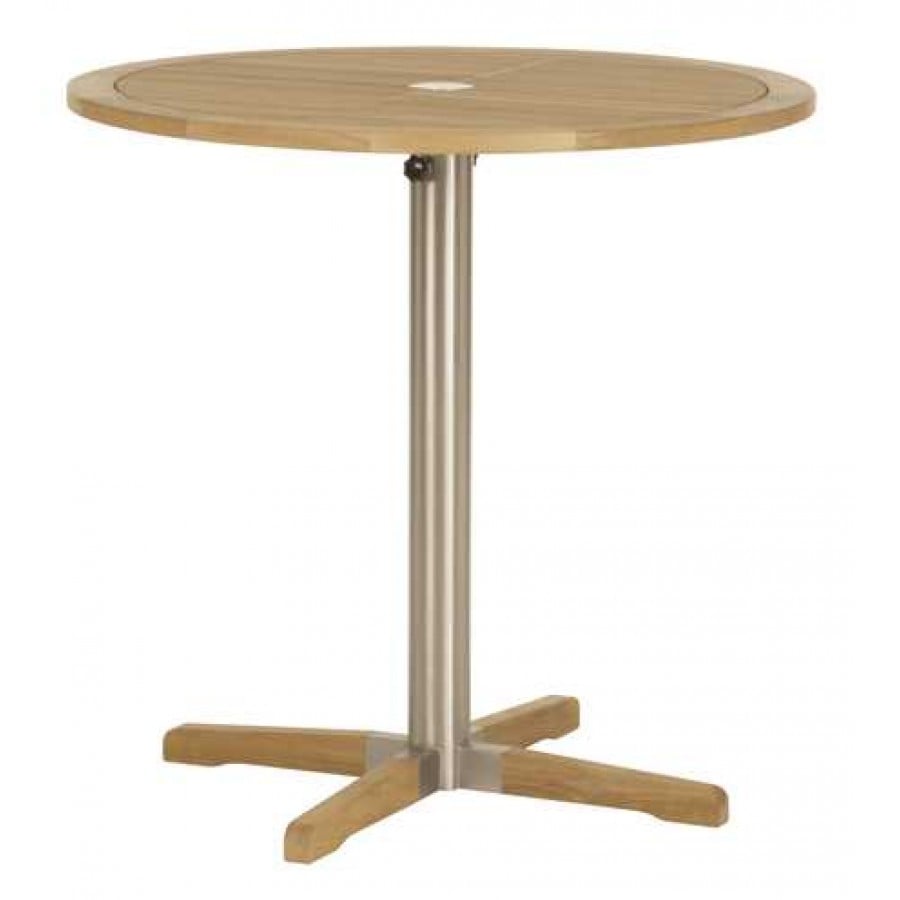Barlow Tyrie 39" Circular High Dining Table w/4 Chairs Cover for Bermuda and Equinox