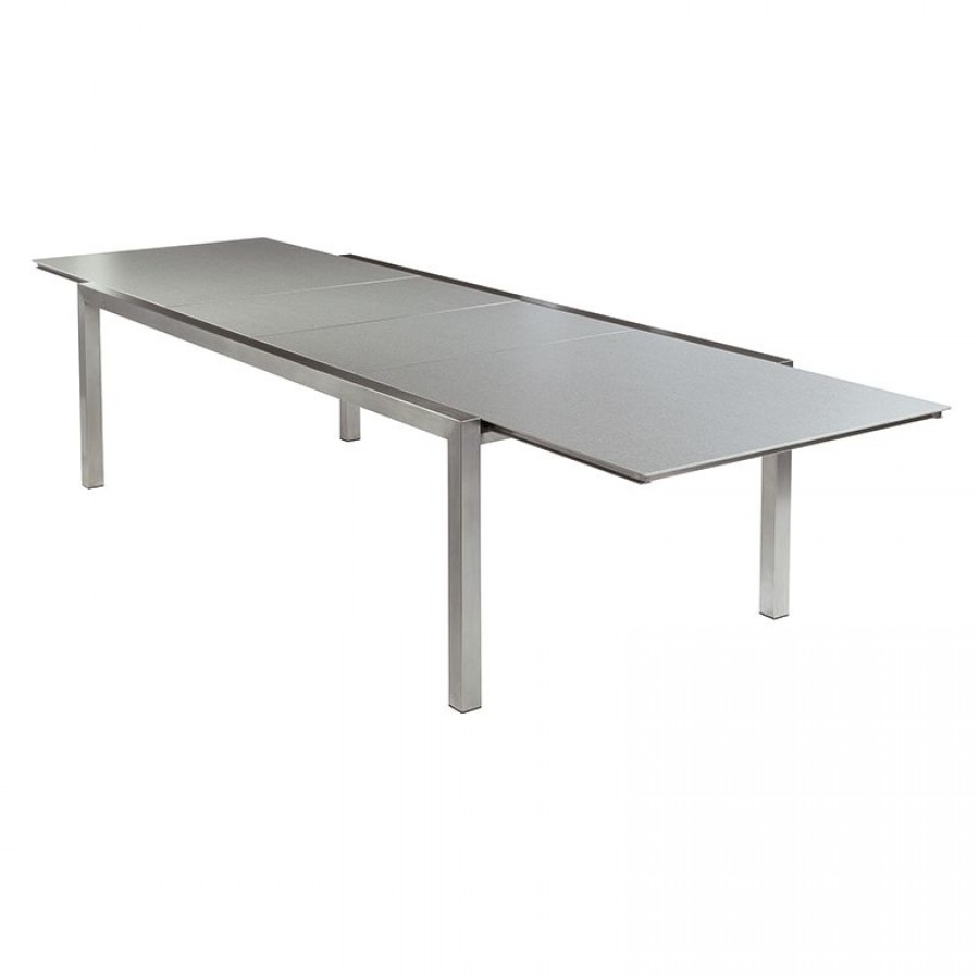 Barlow Tyrie Extending Ceramic Table Cover for Equinox - fully extended, no chairs