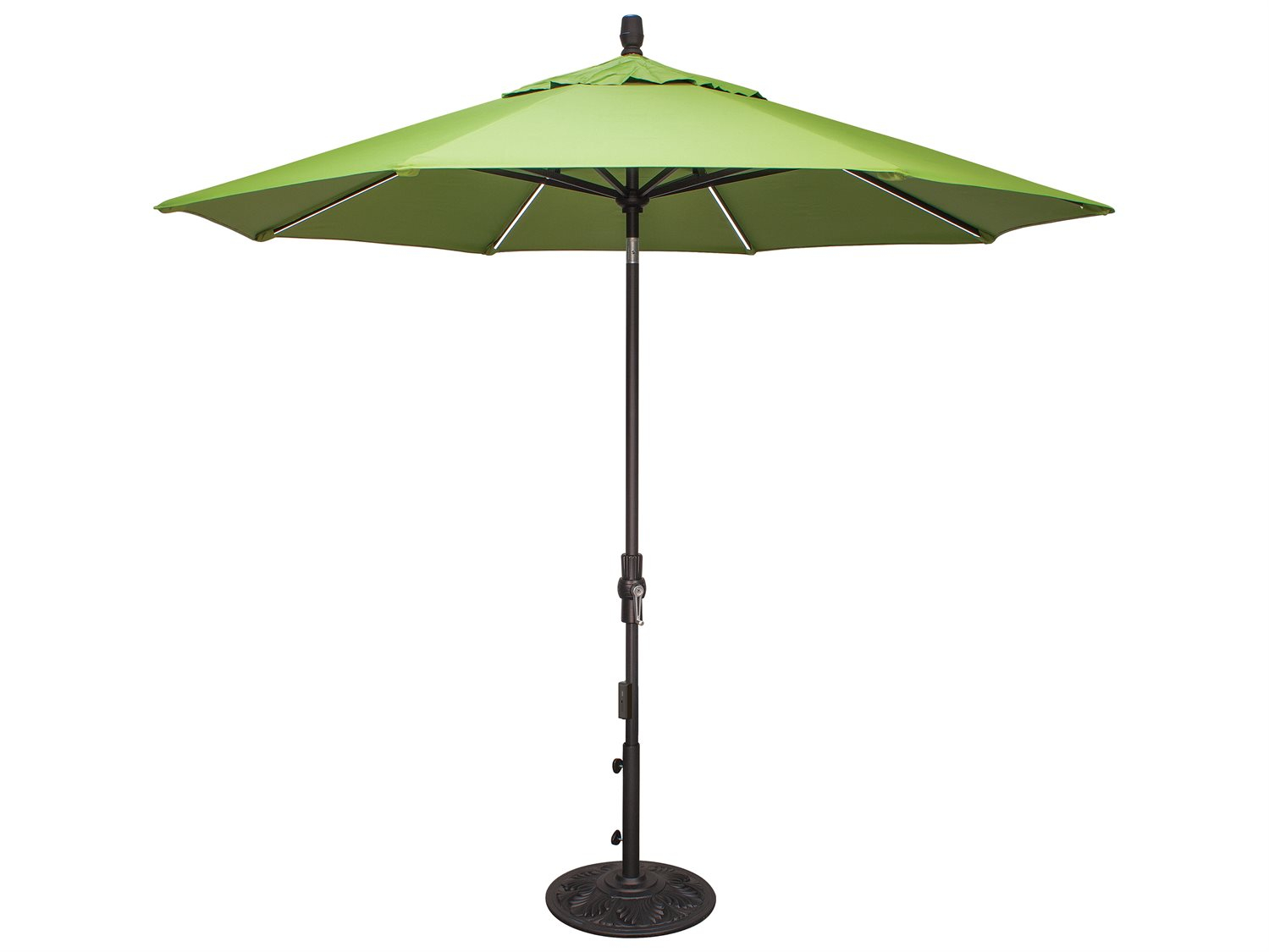Treasure Garden 9' Starluxe Collar Tilt Market Umbrella