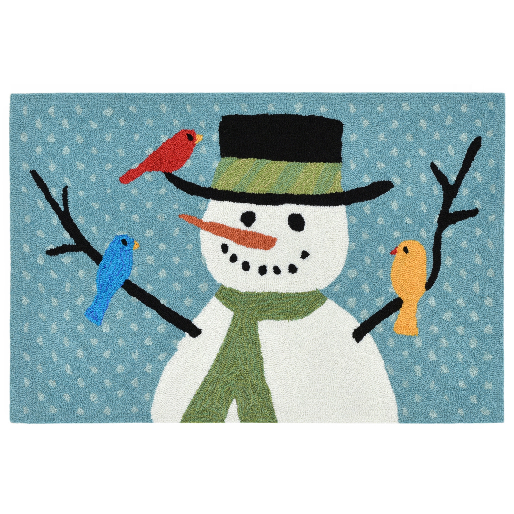 Snowman And Friends Rug 30"x48"