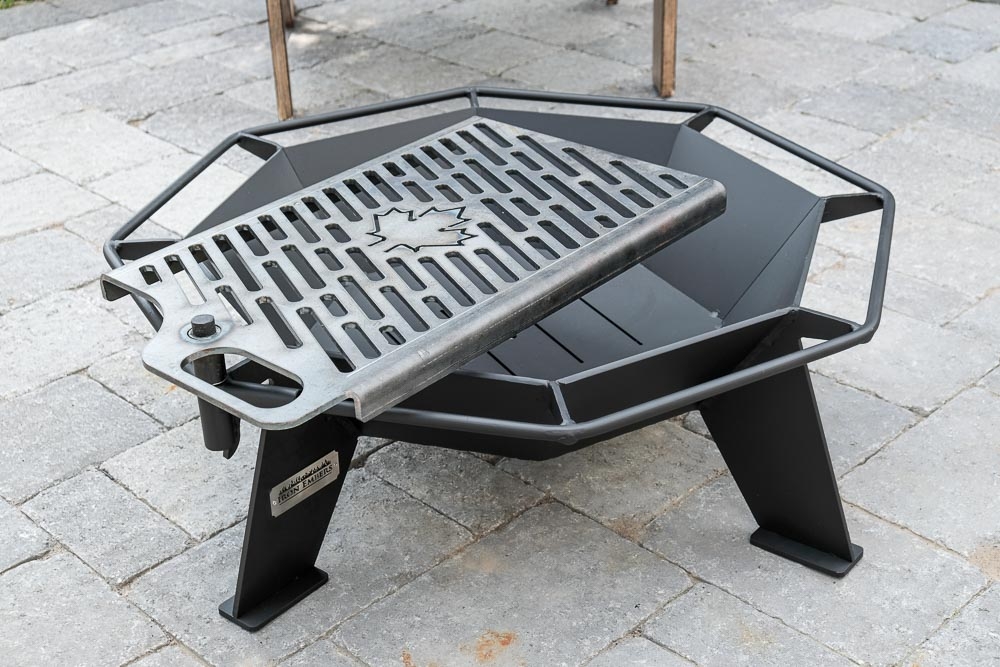 Iron Embers Steel BBQ Grill Attachment
