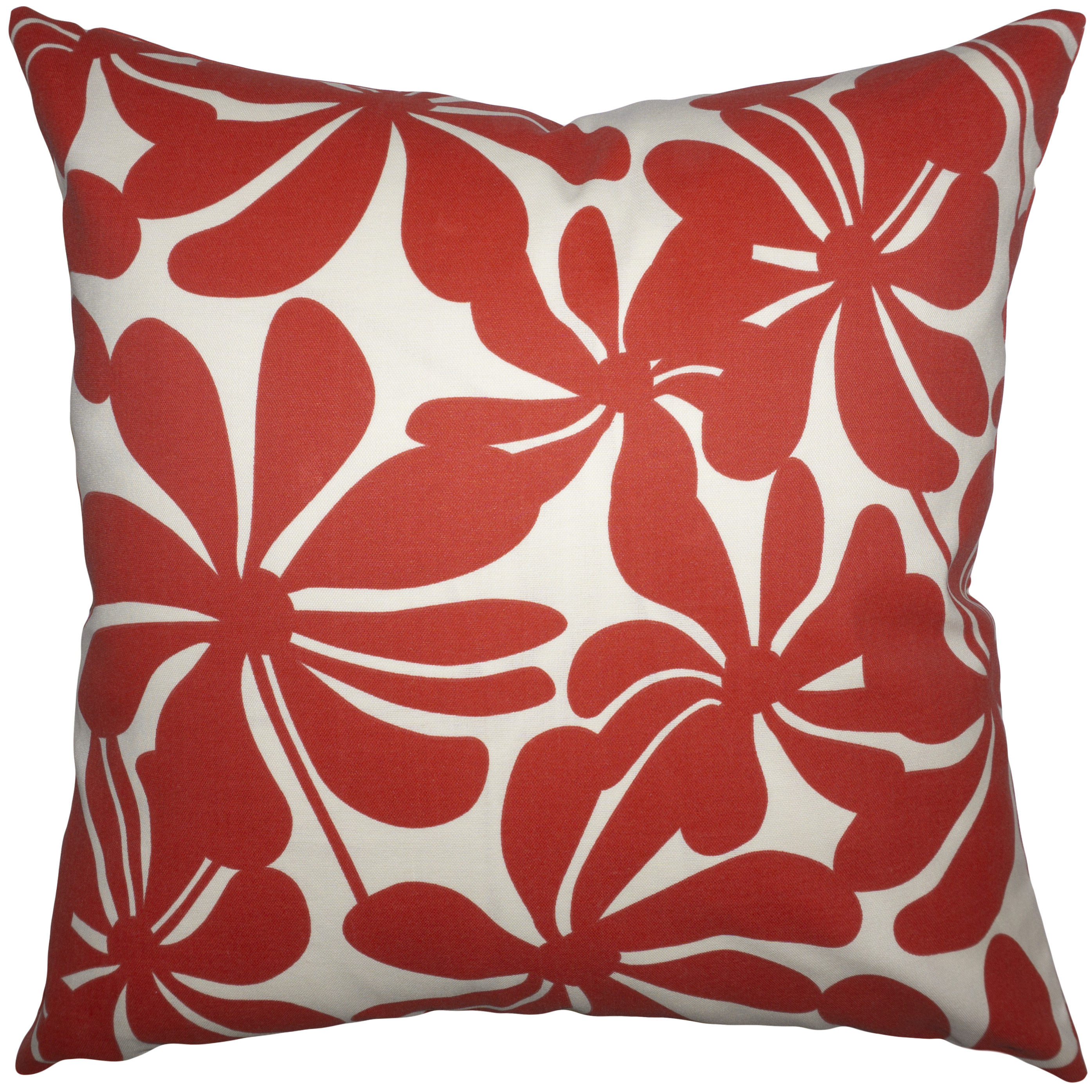 Cayman Red Outdoor Pillow