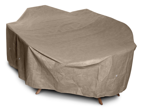 Oval/Rectangular Dining Set Cover - 96L x 60W x 30H in.