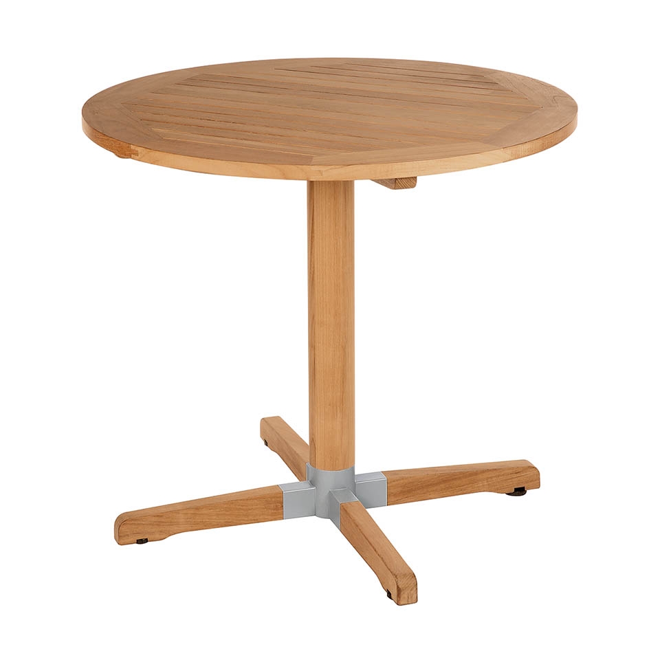 Teak Round Pedestal Dining Table Barlow Tyrie