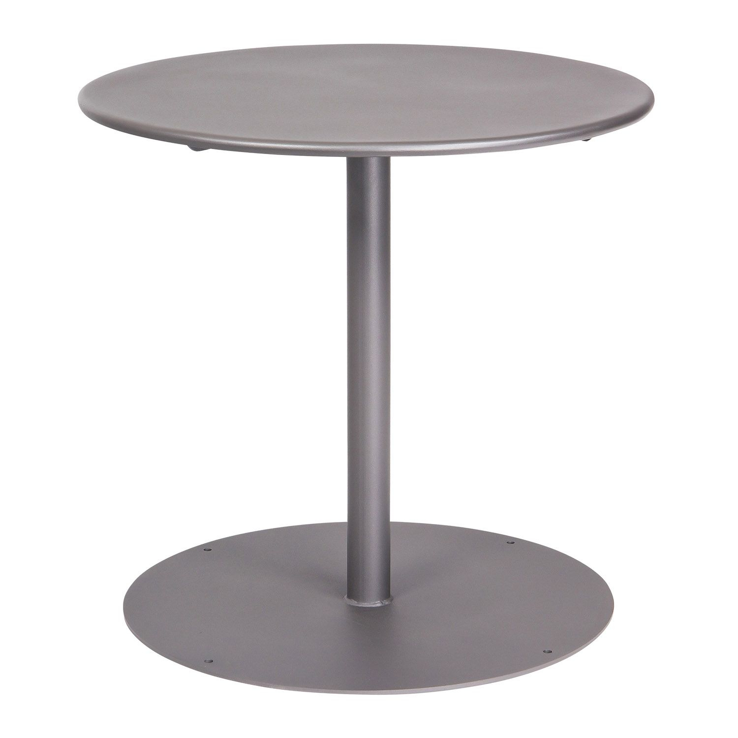 Woodard Solid Iron 30" Round Pedestal Bistro Dining Table