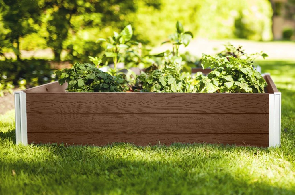 Vita Urbana 4&#039;x4&#039; Espresso Garden Bed