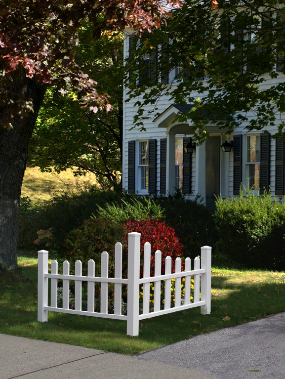 Country Corner Picket Fence